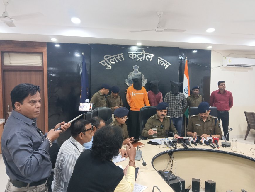 देवास पुलिस के द्वारा अंधे कत्ल का महज 48 घण्टे में किया पर्दाफाश